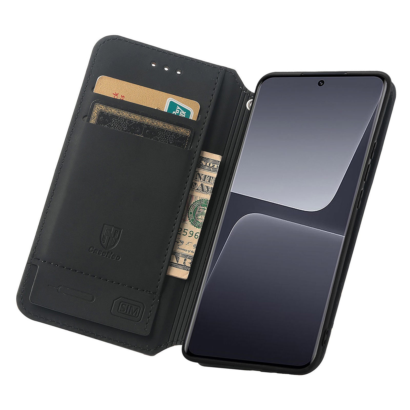 CASENEO 001 Series for Xiaomi 13 Pro 5G Anti-drop Flip Leather Wallet Case Stand RFID Blocking Pattern Printing Magnetic Closure Cell Phone Cover CASENEO 001 Series for Xiaomi 13 Pro 5G Anti-drop Flip Leather Wallet Case Stand RFID Blocking Pattern Printing Magnetic Closure Cell Phone Cover